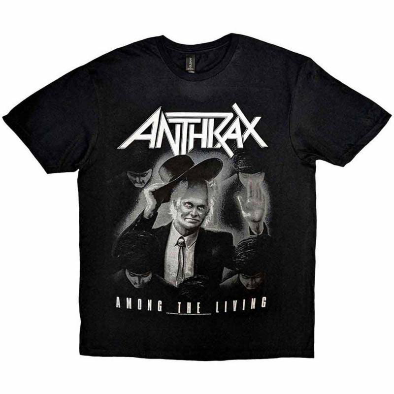 【予約商品】ANTHRAX バンドTシャツ ユニセックス: Among the Living (Black)