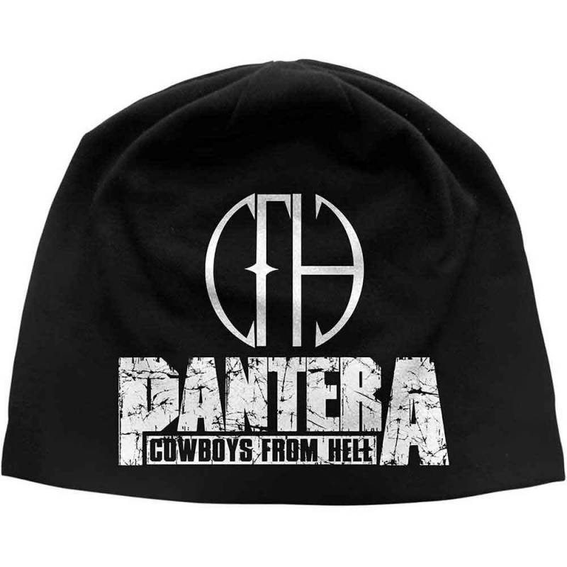 【予約商品】PANTERA Unisex Beanie Hat: Cowboys From Hell JD Print (Black)
