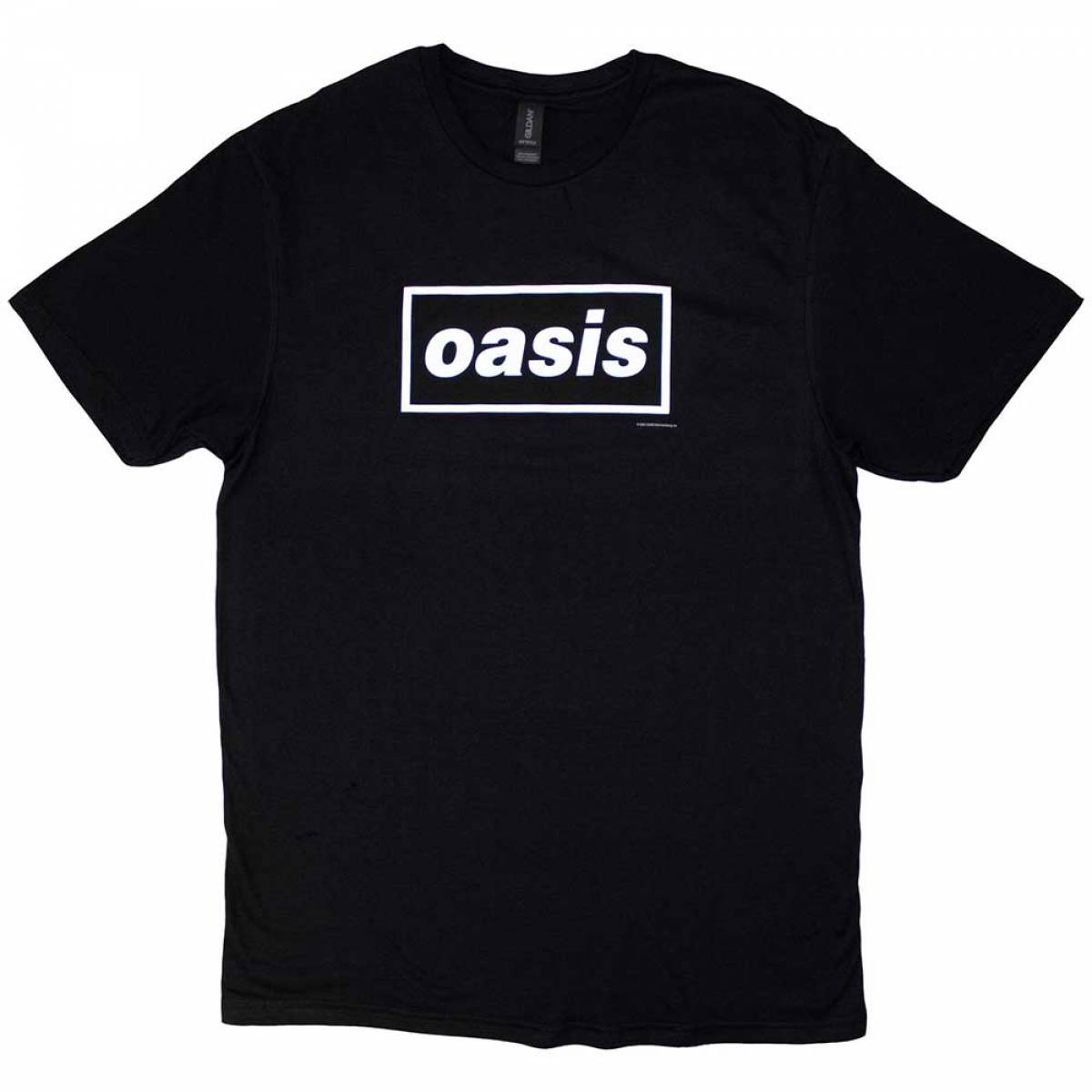 【予約商品】OASIS バンドTシャツ ユニセックス: Decca Logo (Black) - BLACK
