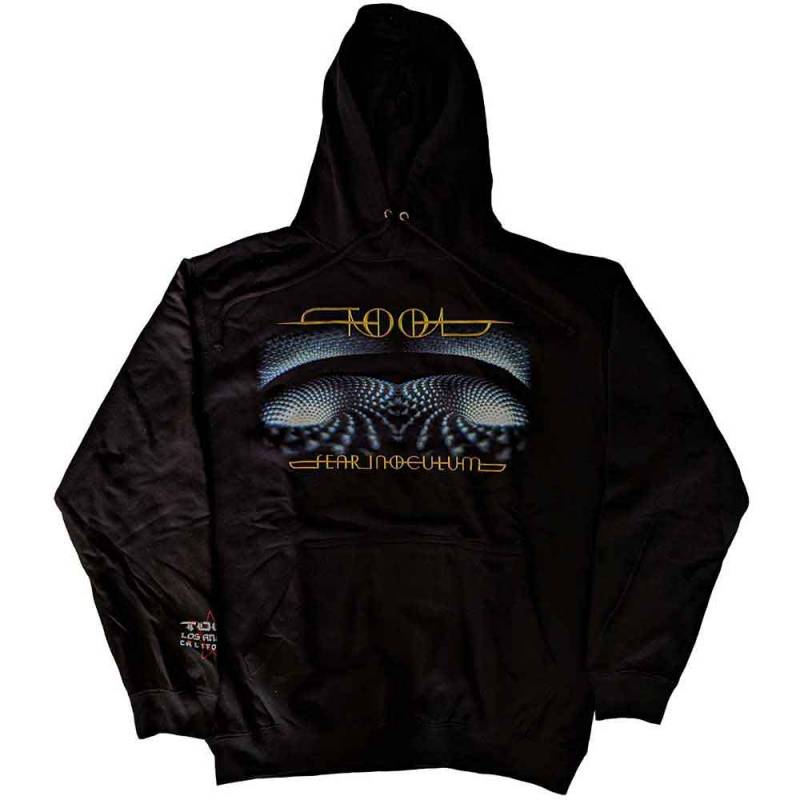 【予約商品】TOOL Unisex Pullover Hoodie: Double Eye Tour 2022 (Black) (Ex-Tour) (Small) - BLACK