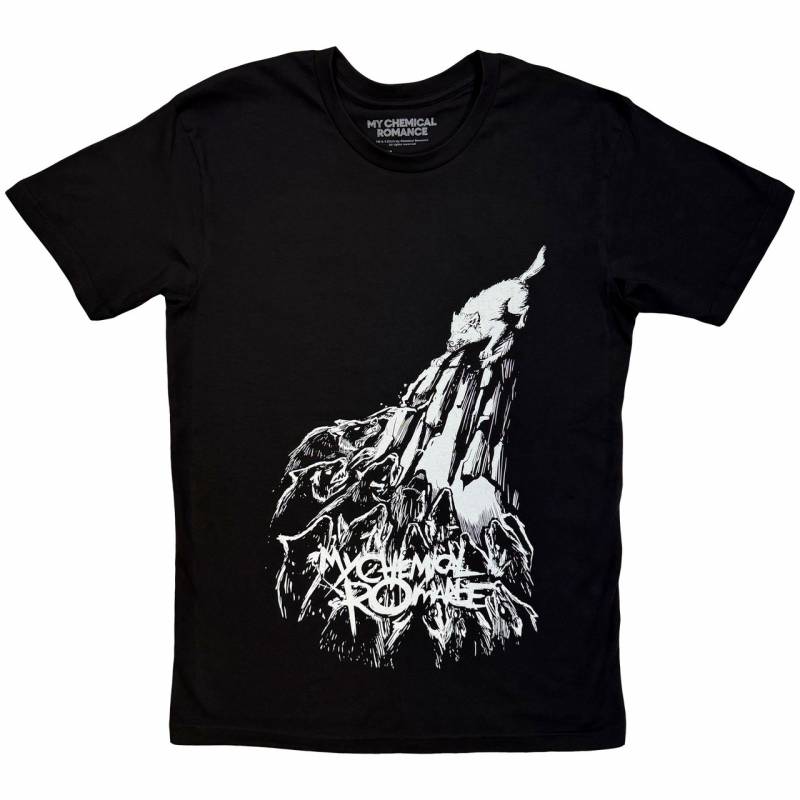 【予約商品】MY CHEMICAL ROMANCE バンドTシャツ ユニセックス: The Pack (Black)