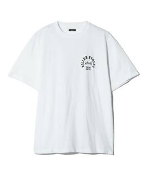 【予約商品】glamb(グラGB0125/CS17 : Retrospective Logo T-Shirt / レトロスペクティブロゴＴシャツ - White
