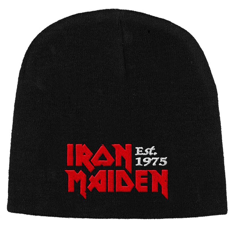 【予約商品】IRON MAIDEN Unisex Beanie Hat: Est 1975 (Black)