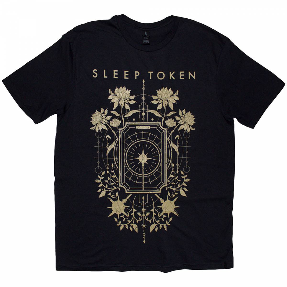 【予約商品】SLEEP TOKEN バンドTシャツ ユニセックス: Caramel (Black) (Back Print) - BLACK