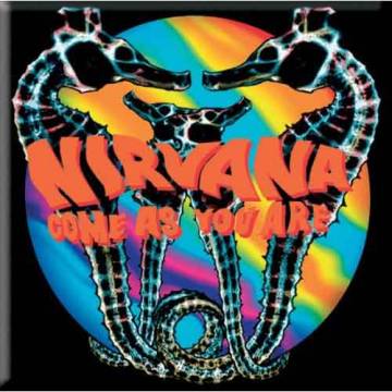 【予約商品】NIRVANA Fridge Magnet: Come As You Are