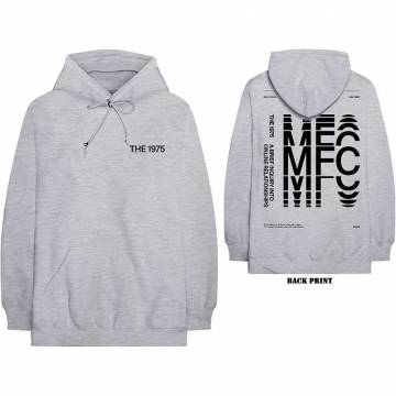 【予約商品】THE 1975 Unisex Pullover Hoodie: ABIIOR MFC (Back Print) - GREY