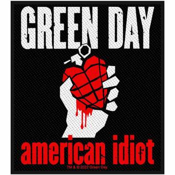 【予約商品】GREEN DAY Standard Woven Patch: American Idiot