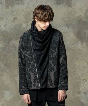LiSA x GoneR Stadium Jumper Green/Ivory / ロックファッション LiSA x GoneR Stadium Jumper Green/Ivory / ロックファッション