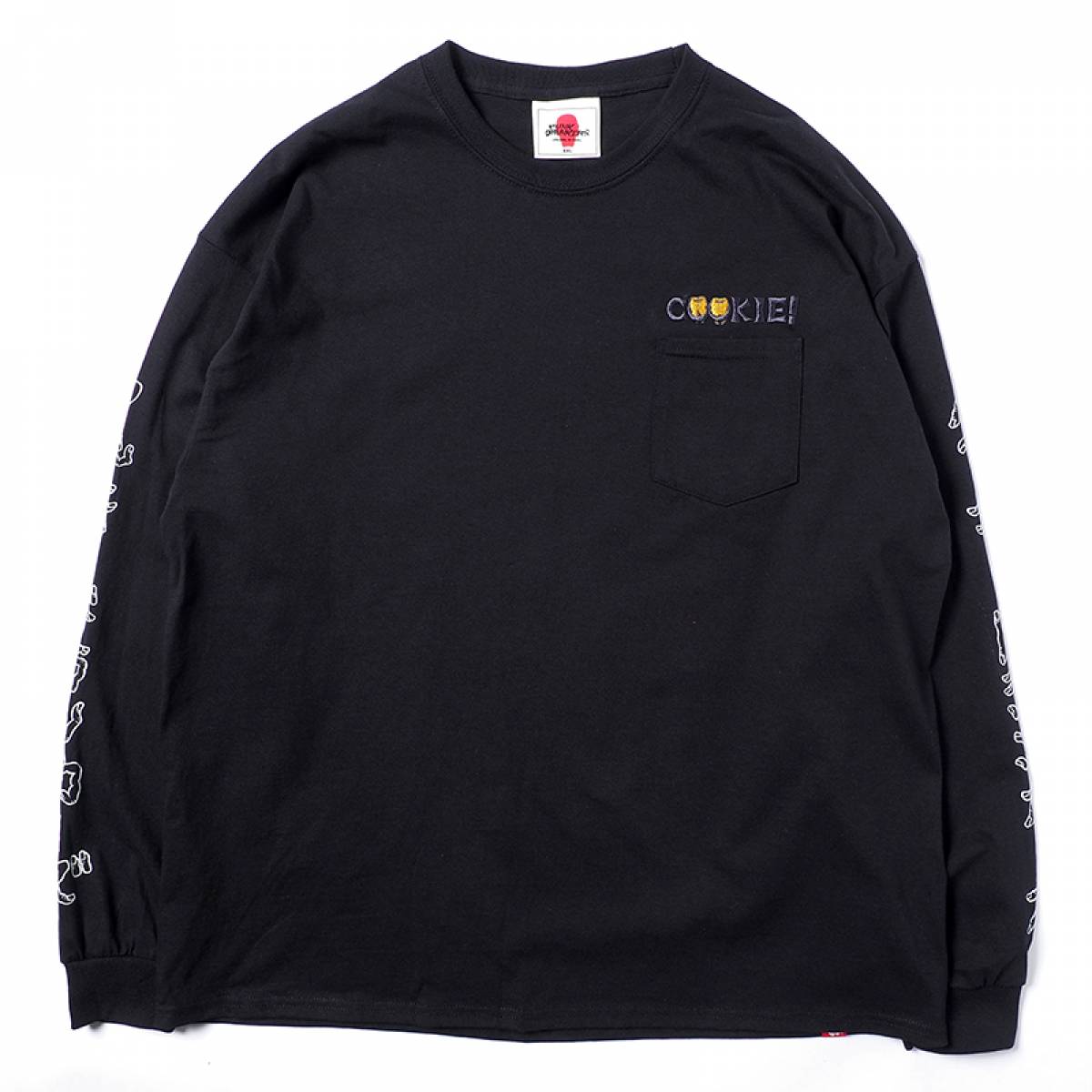 PUNK DRUNKERS　[PDSxくっきー!]歯ポケロンTEE - BLACK