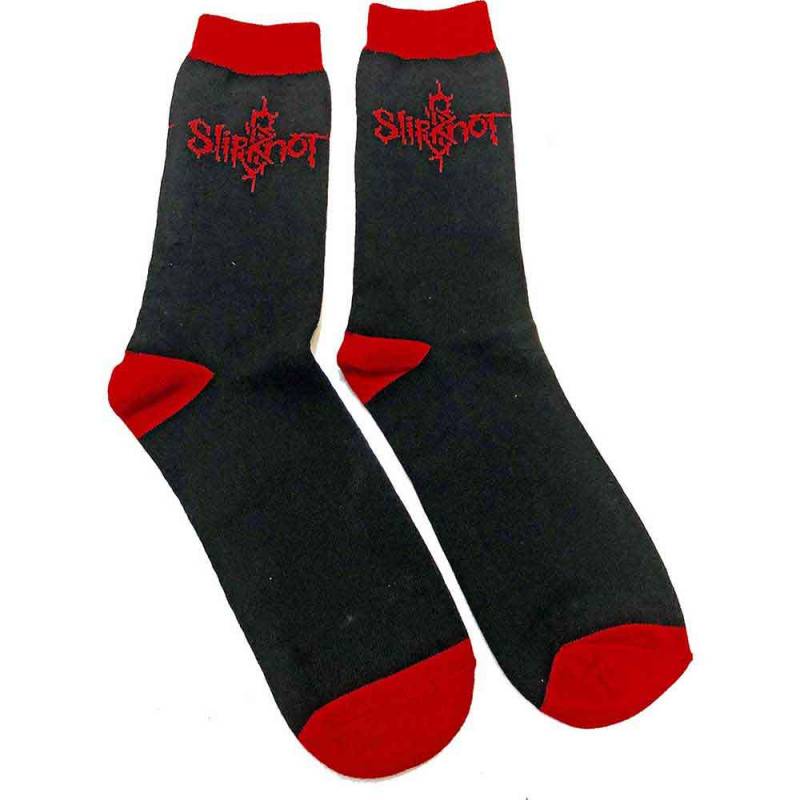【予約商品】SLIPKNOT Unisex Ankle Socks: Logo (Black) (UK Size 7 - 11)