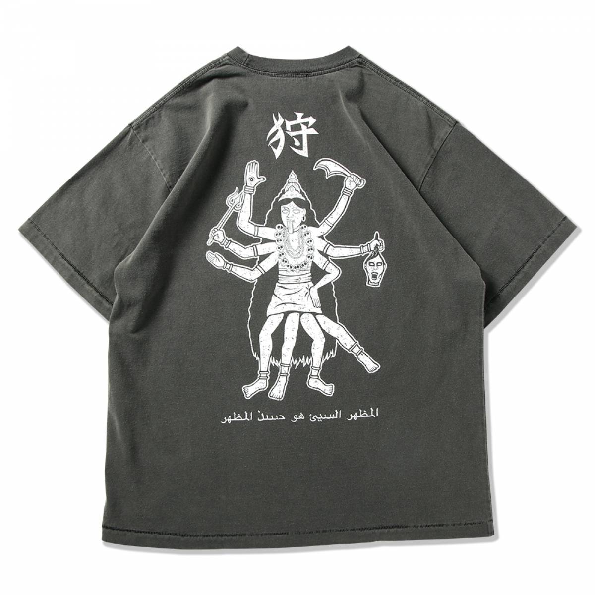 PUNK DRUNKERS (パンクドランカーズ) 狩TEE - BLACK