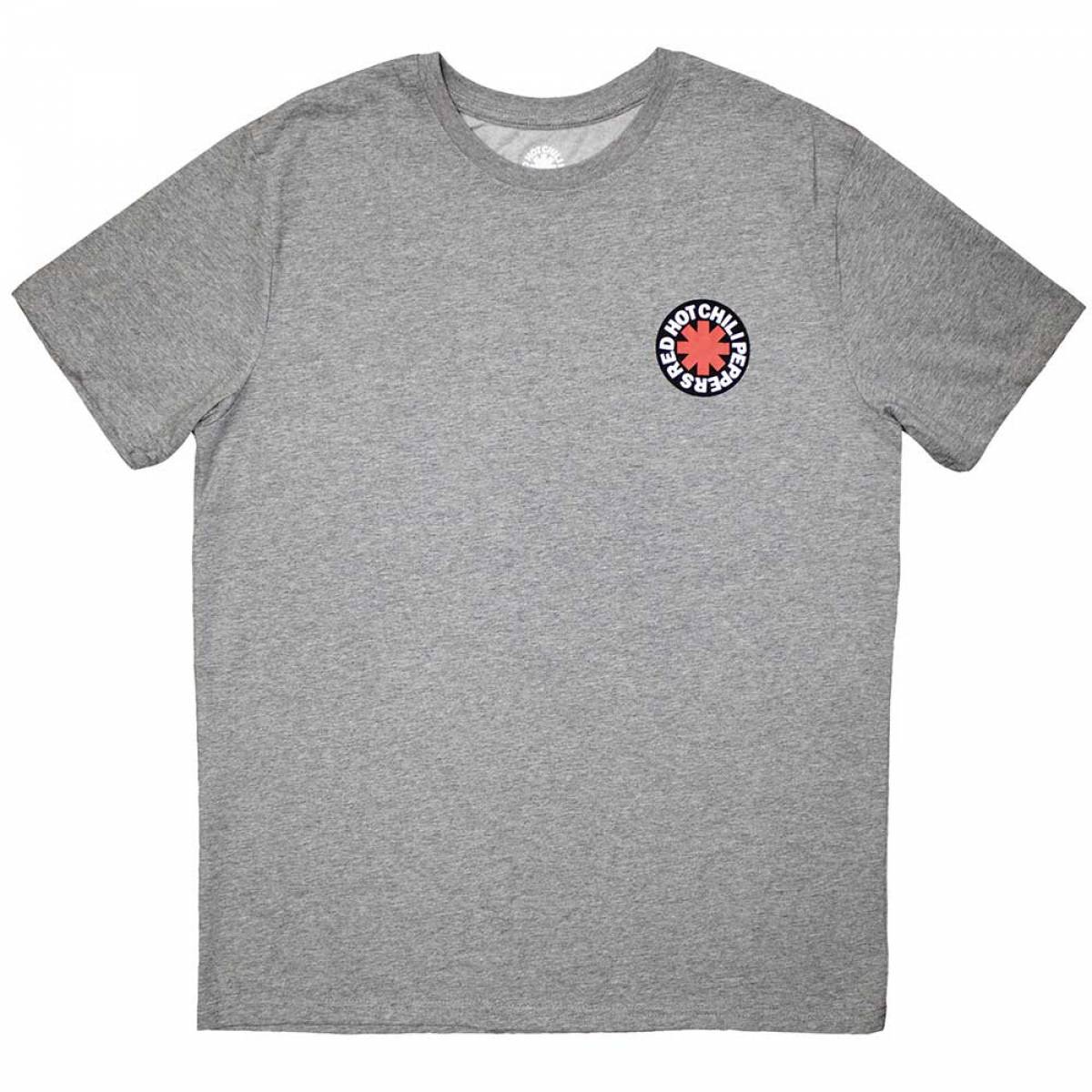 【予約商品】RED HOT CHILI PEPPERS バンドTシャツ ユニセックス: Mini Classic Asterisk (Grey) - GREY
