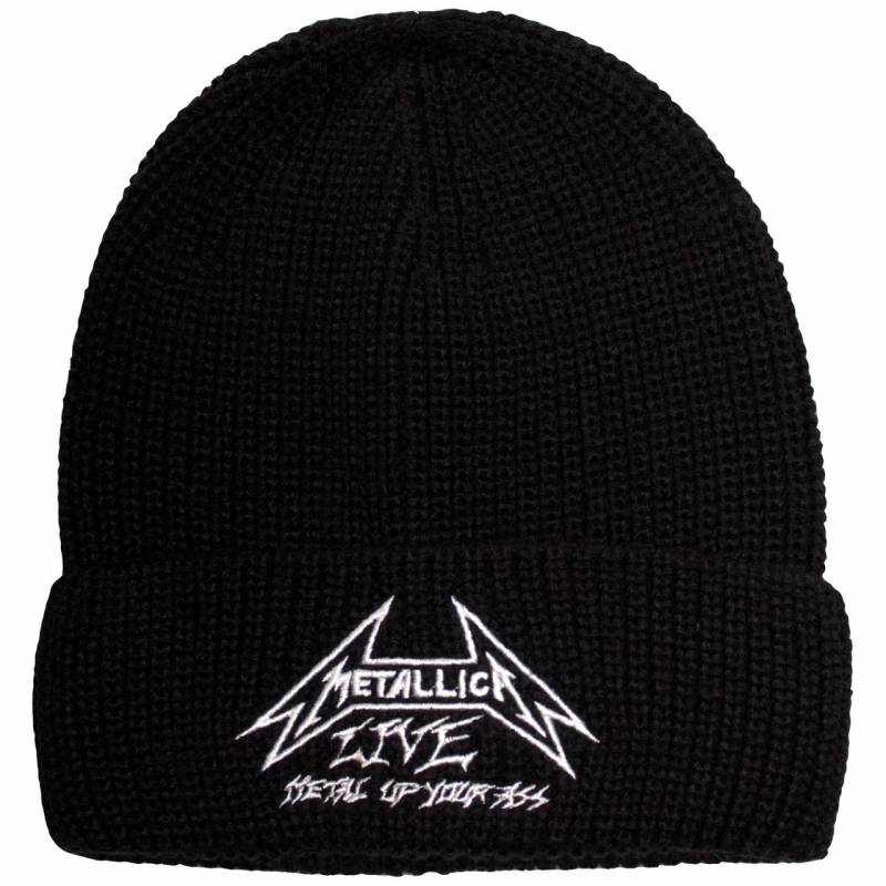 【予約商品】METALLICA Unisex Beanie Hat: Live (Black)