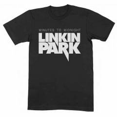 【予約商品】LINKIN PARK バンドTシャツ ユニセックス: Minutes to Midnight (Black) - BLACK