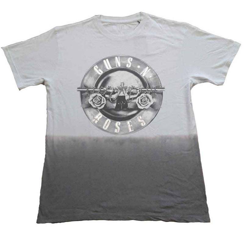 【予約商品】GUNS N' ROSES バンドTシャツ ユニセックス: Tonal Bullet Foiled Print (Grey) (Embellished)