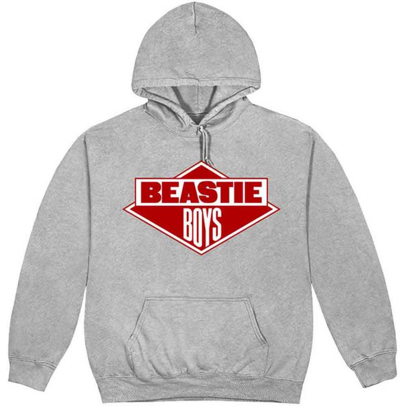 【予約商品】The BEASTIE BOYS Unisex Pullover Hoodie: Diamond Logo (Grey)
