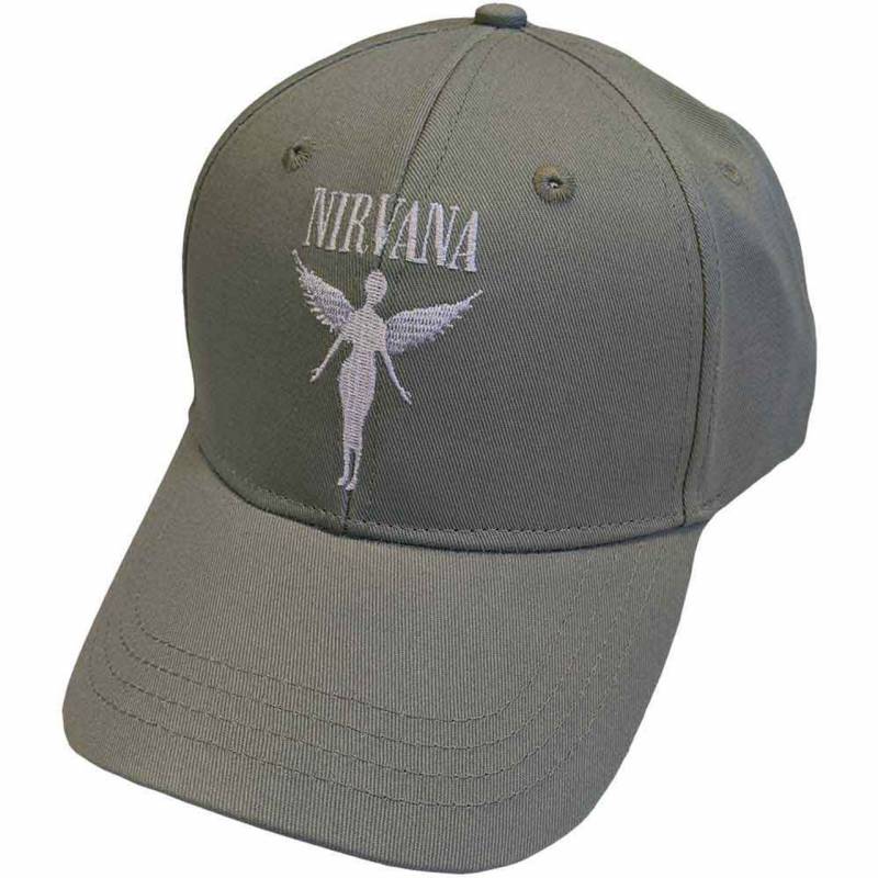 【予約商品】NIRVANA Unisex Baseball Cap: Angelic Mono (Green)