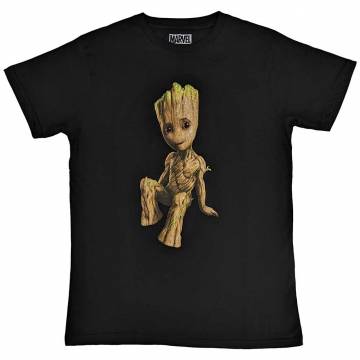 【予約商品】Marvel Comics ユニセックスTシャツ: Guardians of the Galaxy Groot Perch
