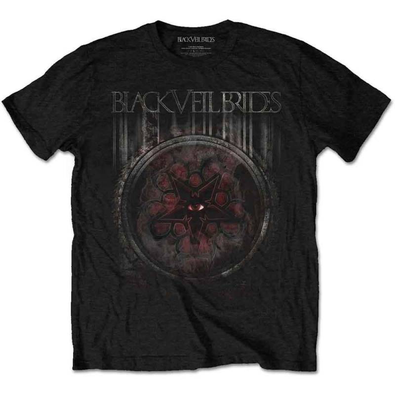 BLACK VEIL BRIDES バンドTシャツ ユニセックス: Rusted (Black)