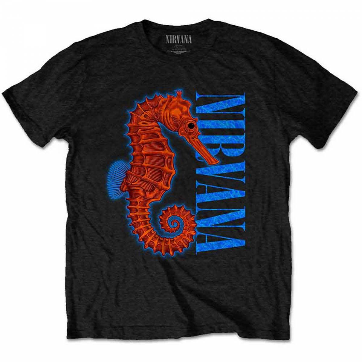 【予約商品】NIRVANA ユニセックスTシャツ: Seahorse