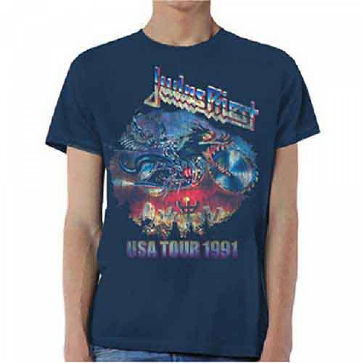 【予約商品】JUDAS PRIEST ユニセックスTシャツ: Painkiller US Tour 91