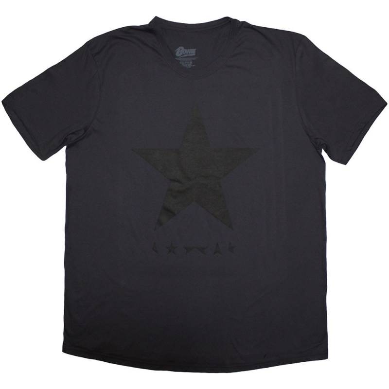 【予約商品】DAVID BOWIE バンドTシャツ ユニセックス: Blackstar on Grey (Grey)
