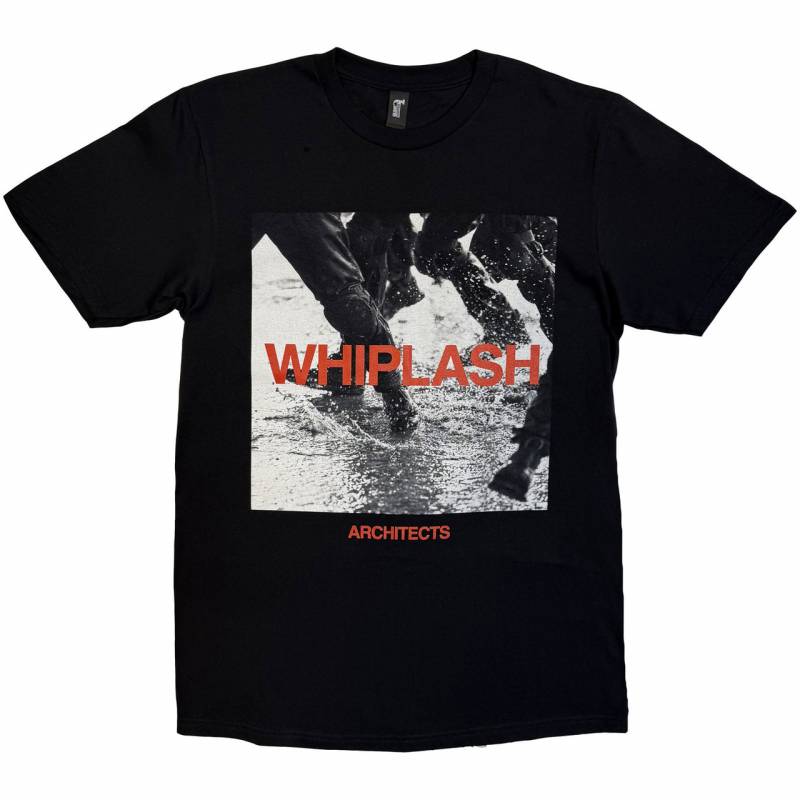 ARCHITECTS バンドTシャツ ユニセックス: Whiplash Single (Black) (Ex-Tour)