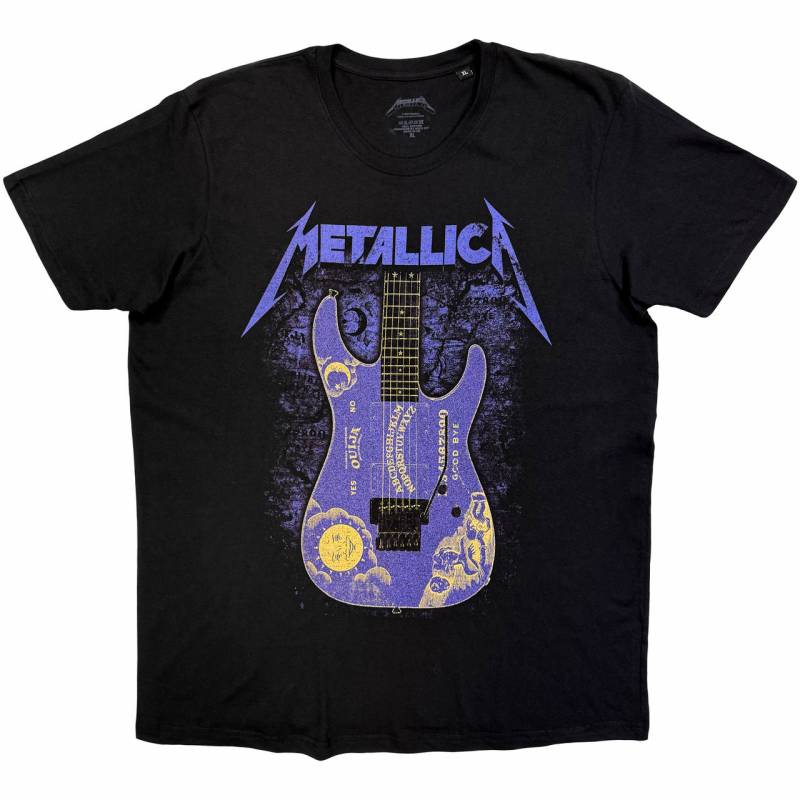 【予約商品】METALLICA バンドTシャツ ユニセックス: Ouija Purple (Black)