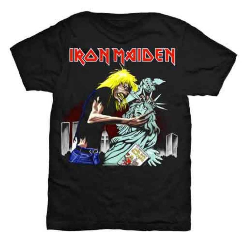 【予約商品】IRON MAIDEN バンドTシャツ ユニセックス: New York (Black)