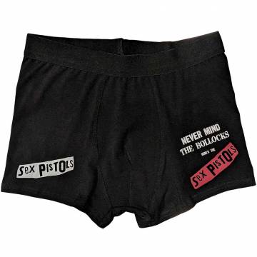 【予約商品】THE SEX PISTOLS Unisex Boxers: Never Mind the Bollocks Original Album 