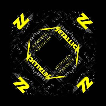 【予約商品】METALLICA Unisex Bandana: 72 Seasons (Black) - BLACK