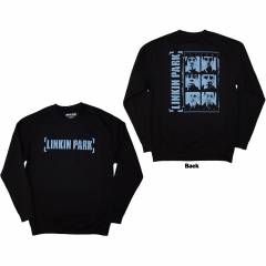 【予約商品】LINKIN PARK Unisex Sweatshirt: Meteora Portraits (Black) (Back Print) - BLACK