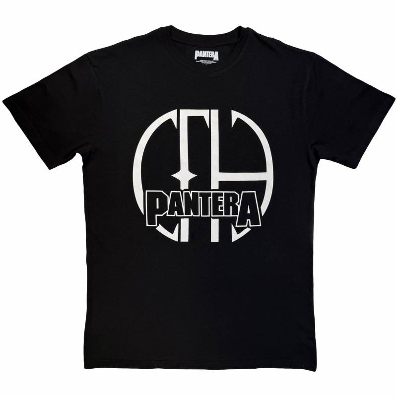 【予約商品】PANTERA バンドTシャツ ユニセックス: CFH Logo Mono (Black)