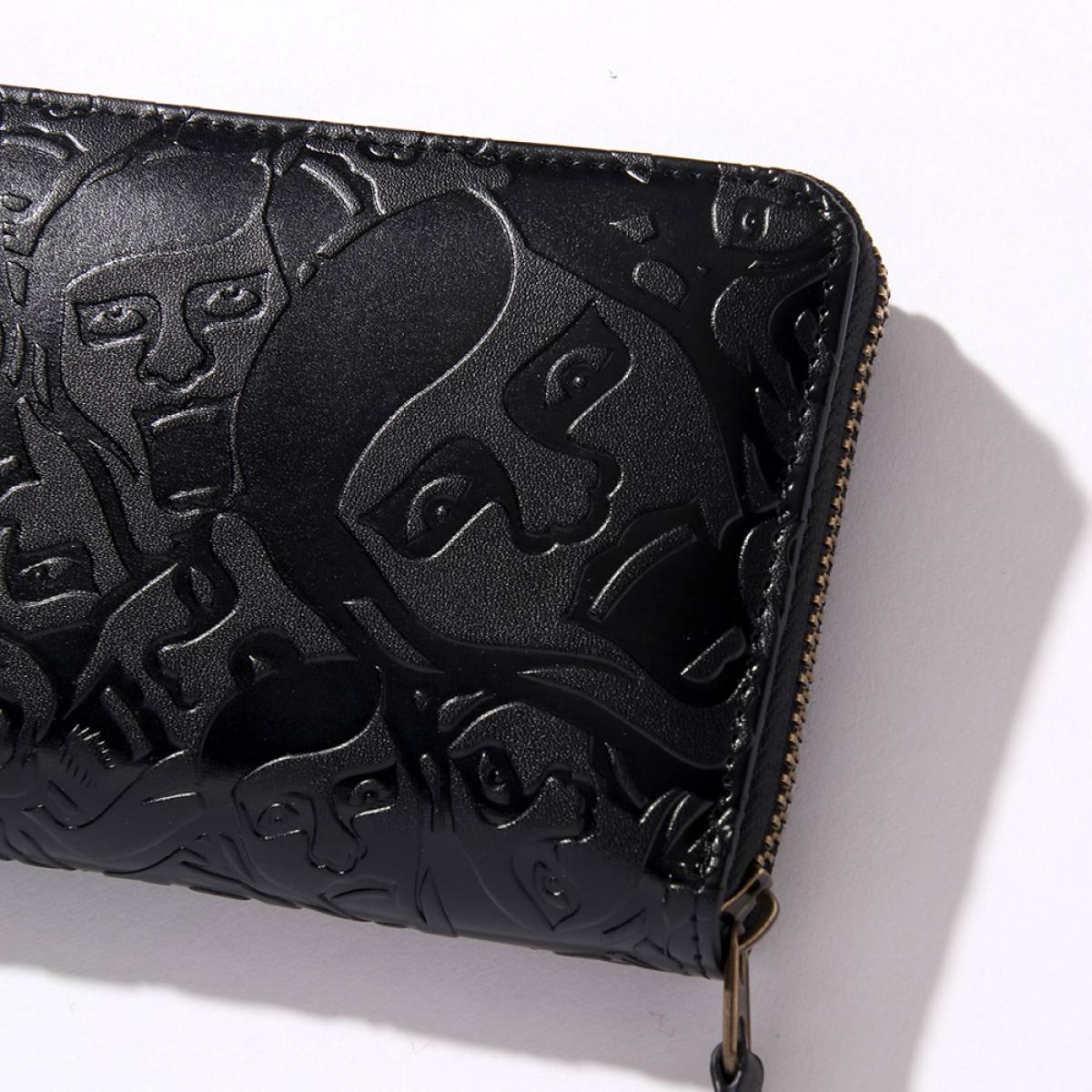 予約商品】PUNK DRUNKERS アイツ総柄長財布 - BLACK / ロック 予約商品】PUNK DRUNKERS アイツ総柄長財布 - BLACK / ロック