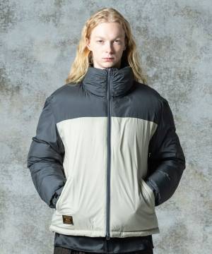 【予約商品】glamb(グラム)GB0325/JKT16 : Monolith Down Jacket / モノリスダウンジャケット - Gray