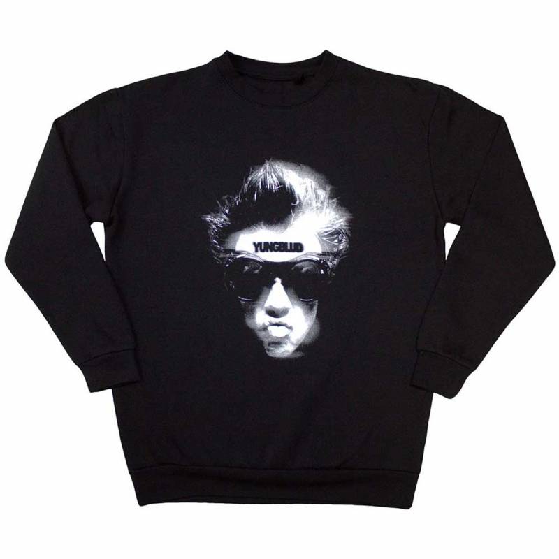 【予約商品】YUNGBLUD Unisex Sweatshirt: Goggles Graphic (Black)