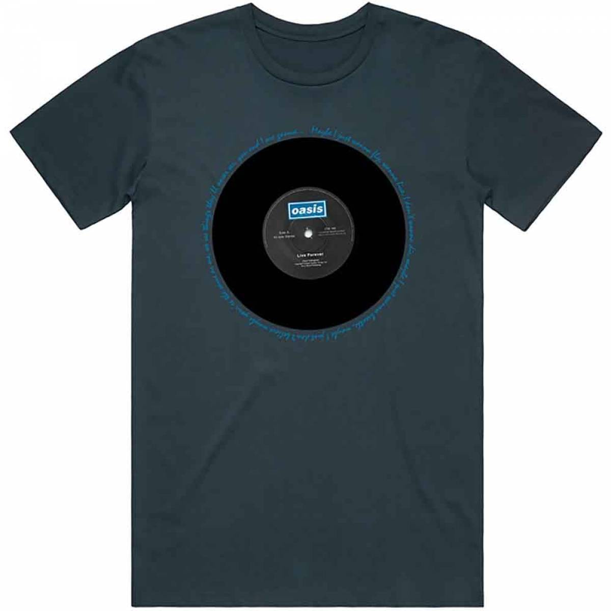 【予約商品】OASIS ユニセックスTシャツ: Live Forever Single