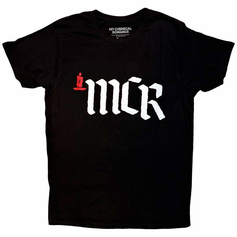 【予約商品】MY CHEMICAL ROMANCE バンドTシャツ ユニセックス: MCR Logo (Black)