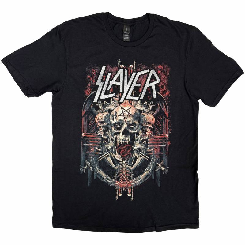 【予約商品】SLAYER バンドTシャツ ユニセックス: Demonic Admat (Black)