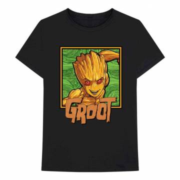 【予約商品】Marvel Comics ユニセックスTシャツ: I am Groot - Groot Square