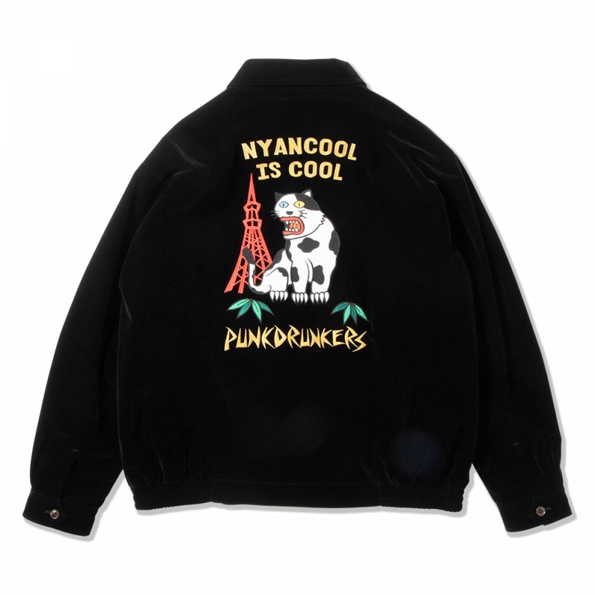 【予約商品】PUNK DRUNKERS (パンクドランカーズ) 野良猫ベトジャン - BLACK