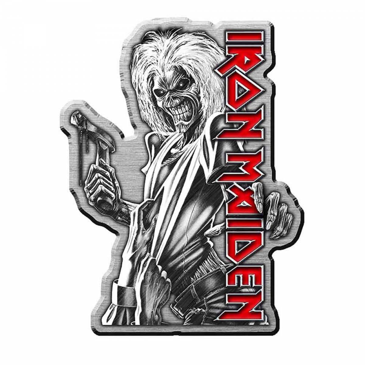 【予約商品】IRON MAIDEN Pin Badge: Killers (Enamel In-Fill)