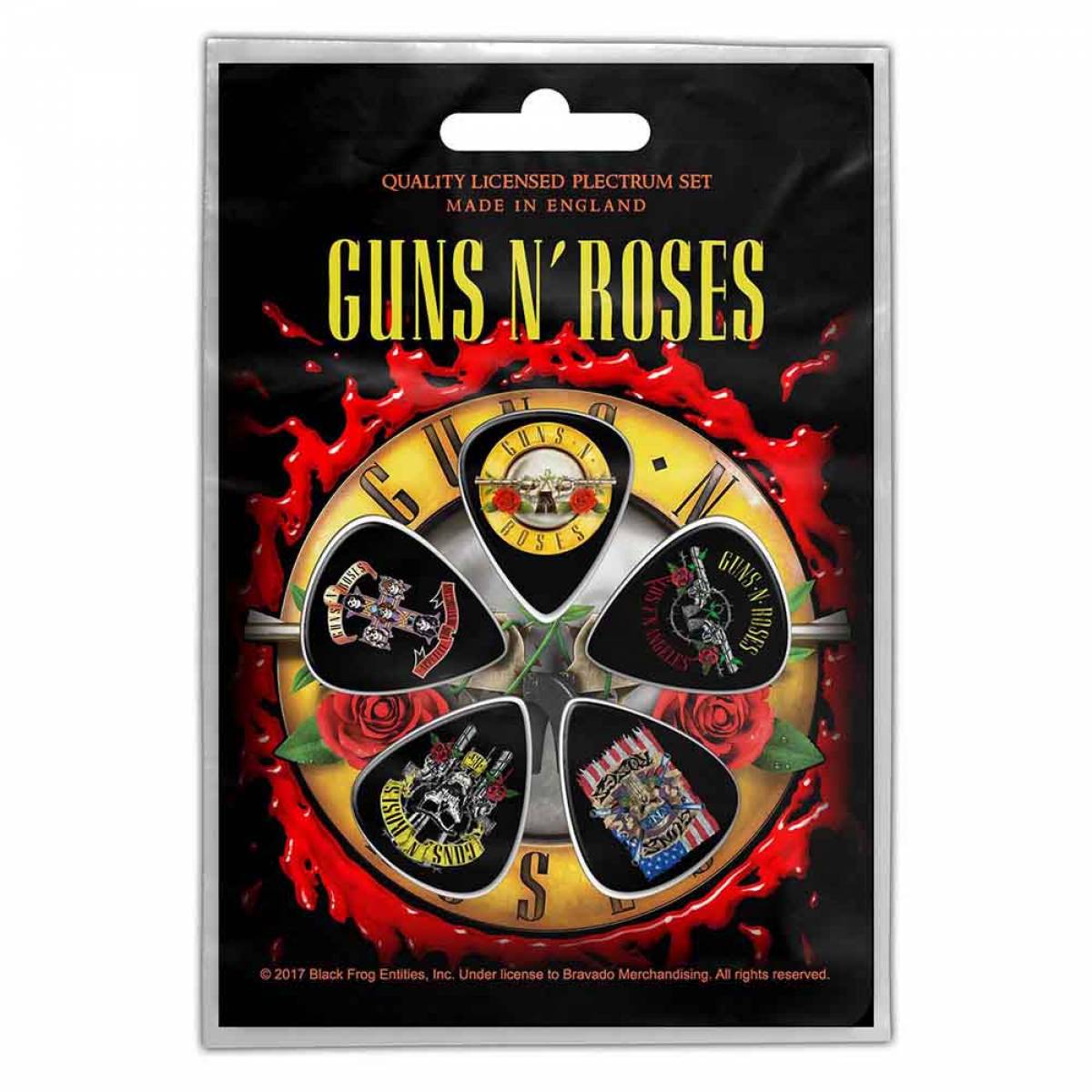【予約商品】GUNS N' ROSES Plectrum Pack: Bullet Logo