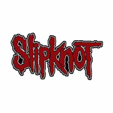 【予約商品】SLIPKNOT Woven Patch: Logo Cut-Out (Retail Pack) (Standard)