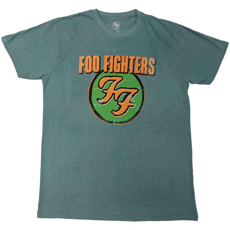 【予約商品】FOO FIGHTERS バンドTシャツ ユニセックス: Graff (Blue)