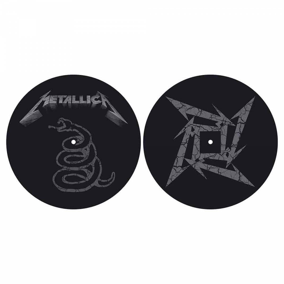 【予約商品】METALLICA Turntable Slipmat Set: The Black Album