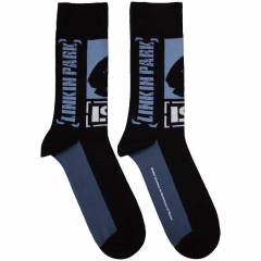 【予約商品】LINKIN PARK Unisex Ankle Socks: Crouching (Black) (UK Size 7 - 11) - BLACK