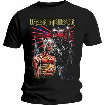 【予約商品】IRON MAIDEN バンドTシャツ ユニセックス: Terminate - BLACK