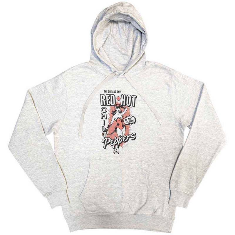 【予約商品】RED HOT CHILI PEPPERS Unisex Pullover Hoodie: In The Flesh (Grey)