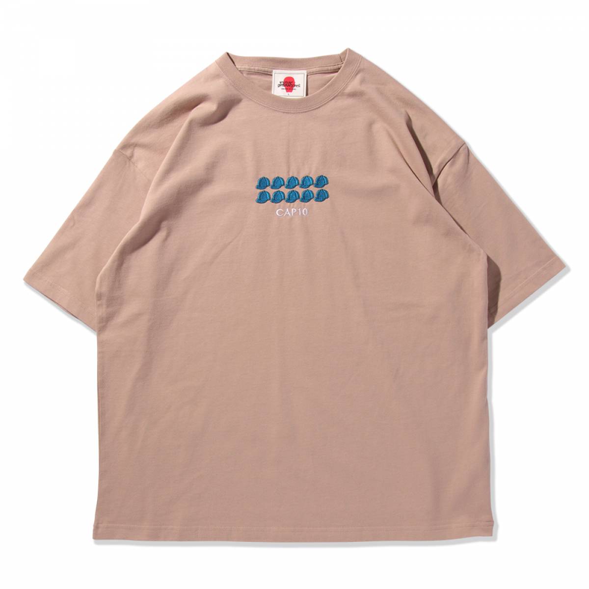 【予約商品】PUNK DRUNKERS(パンクドランカーズ)　CAP10 BIG.TEE - S.PINK